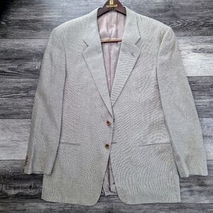 NWT Armani Collezioni Tan 2-Button  Men's Blazer 42R